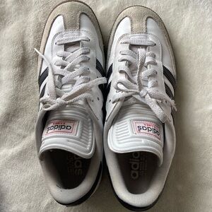 Adidas Samba White and Black Classic Sneakers
